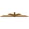 Ekena Millwork Redmond Rough Sawn Timber Gable Bracket, Western Red Cedar, 108"W x 22"H x 2"D x 6"F, 5/12 Pitch GBW108X22X0206RED00RWR - alternate 4